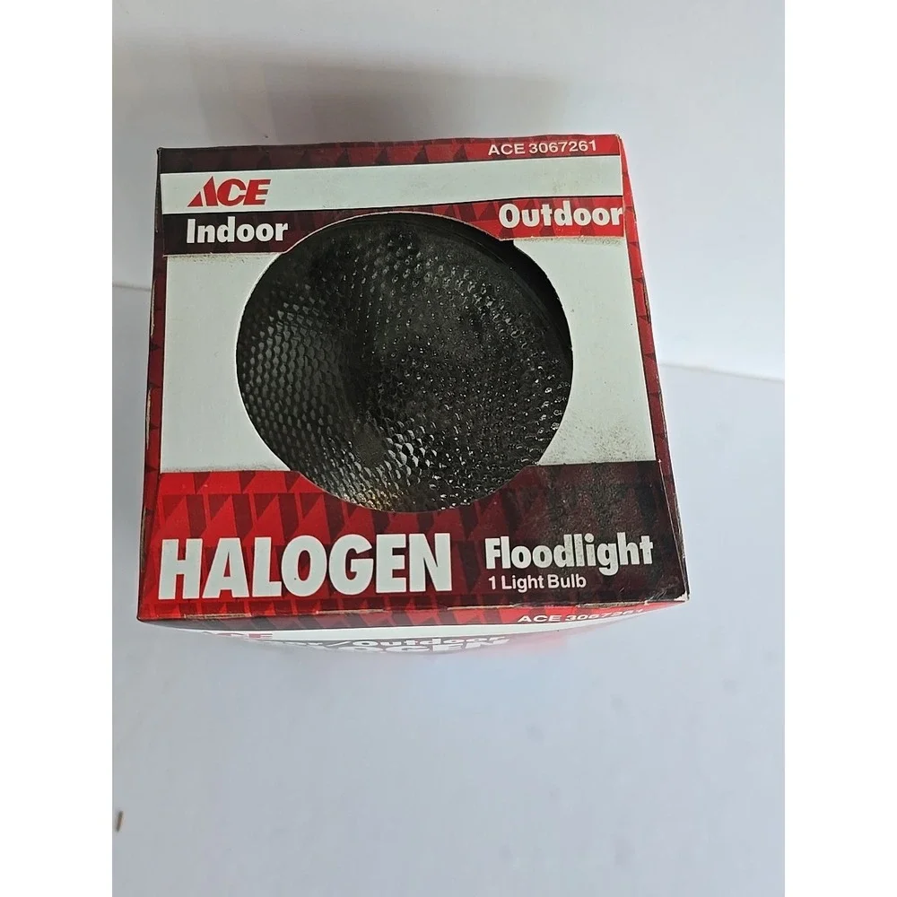 Ace Hardware- 50 W - Indoor/ Outdoor Halogen  Floodlight -3067261‎